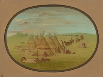 Mała wioska Siuksów, 18611869.