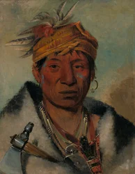 Ah-yaw-né-tak-oár-ron wojownik, 1831.