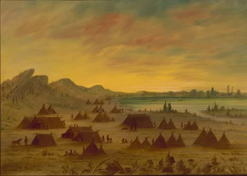 Wioska Apaczów, 18551869.