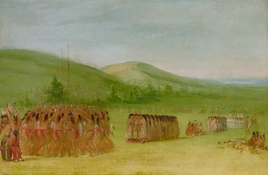 Taniec z piłkami, Choctaw