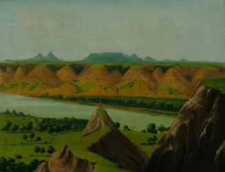 Big Bend na Upper Missouri, 1900 mil powyżej St. Louis