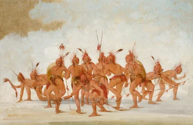 Taniec odkrywczy, Sac and Fox, 1835-1837.