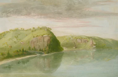 Grób Dubuque, Upper Mississippi, 1835-1836.