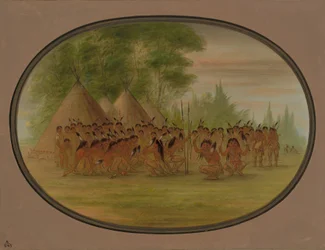 Taniec orła - Choctaw, 18611869.