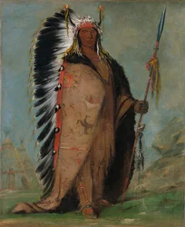 Ee-áh-sá-pa, Black Rock, szef dwóch czajników, 1832.