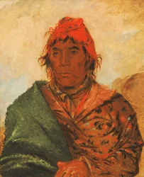 Ee-mat-lá-, król Filip, drugi szef, 1838.