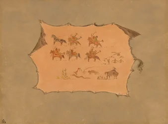 Faksymile szaty lekarza Pawnee, 18611869.