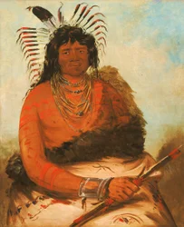 Háh-nee, Bóbr, wojownik, 1834.