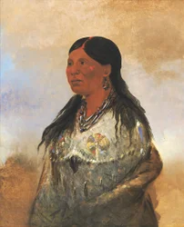 Hón-je-a-pút-o, Żona Niedźwiedzia, 1832.