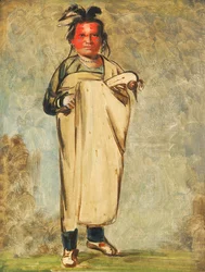 Káw-kaw-ne-chóo-a i Brave, 1828.