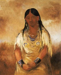 Mún-ne-o-ye, Kobieta, 1832.