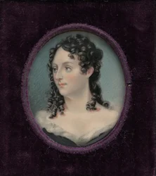 Pani George Catlin Clara Bartlet Gregory, ca. 1830.