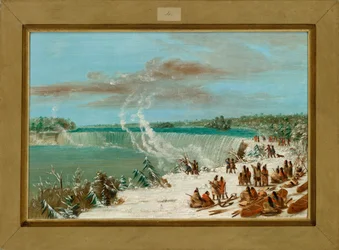 Portage wokół wodospadów Niagara w Table Rock