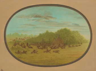 Pozorna walka Camanchees, 18611869.