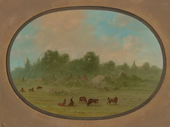 Wioska Tawahquena, 18611869.