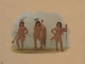 Trzej Indianie Zurumati, 18541869.