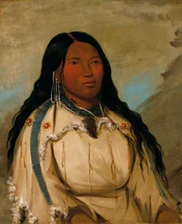 Tow-ée-ka-wet, kobieta Cree