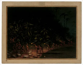 Polowanie na żółwia, 18541869.