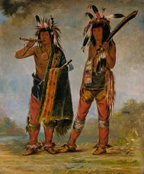 Dwóch młodych mężczyzn, 1835 lub 1836.