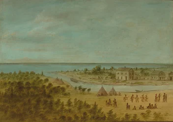Widok Chicago w 1837, 18611869.