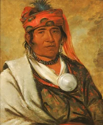 Ye-hów-lo-gee, Chmura, wódz, 1838.