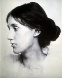 Portret Virginii Woolf (1882-1941). 1902