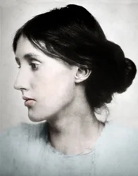 Portret angielskiej pisarki Virginii Woolf (zdjęcie)