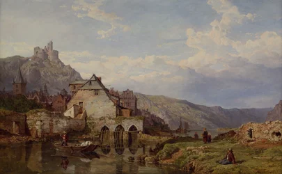 Widok na Bouvignes nad Mozą