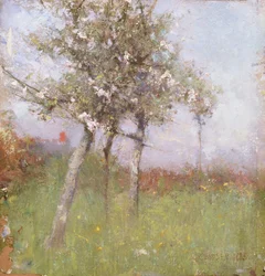 Kwiat jabłoni, 1885.