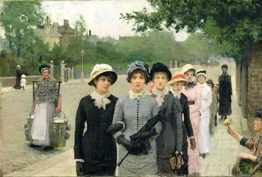 Uczennice, 1880