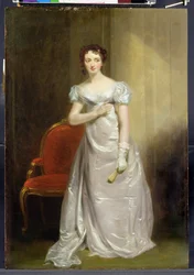 Harriet Smithson (1800-54) jako panna Dorillon, c.1822