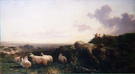 Wieczór na South Downs