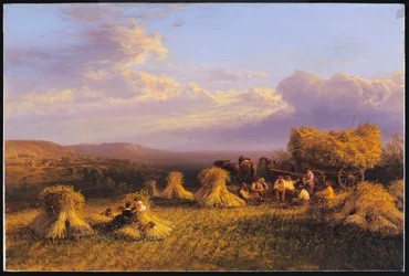 Scena żniwa, 1876
