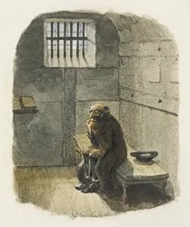 Ilustracja do filmu "Oliver Twist"