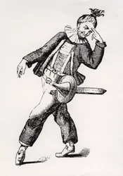 Kasper Punch, XIX wiek.