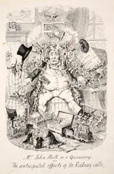 Pan John Bull w rozterce lub przewidywane skutki wywołań kolejowych, wyd. 1845