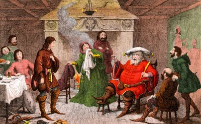 Scena z Henryka IV napisana przez Szekspira (chomo)