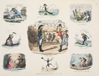 Opowiedz Tale, wyd. 1832 (ręcznie kolorowe grawerowanie)