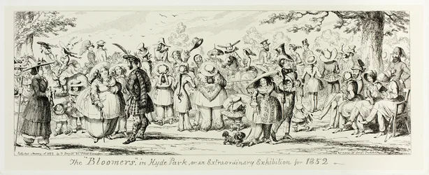 "Kwitnący" w Hyde Parku, czyli niezwykła wystawa w 1852 r. od stalowych akwafort George