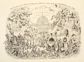 Rozproszenie dzieł wszystkich narodów z Wielkiej Wystawy 1851 roku, opublikowano w 1851 roku