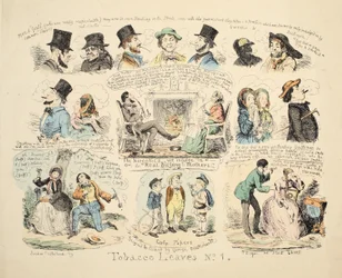 Liście tytoniu nr 1, wyd. 1851.