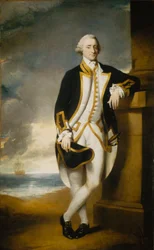 Kapitan Hugh Palliser (1723-1796), ok. 1775 (olej na płótnie)