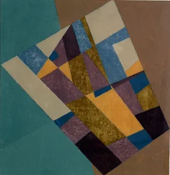 Gobelin polowy, 2003 (olej na kartonie)