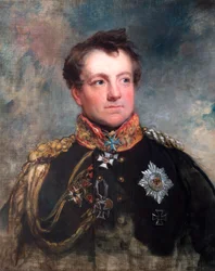 Portret feldmarszałka Augusta Neidharta, hrabiego Gneisenau, żołnierza pruskiego, 1818 r.