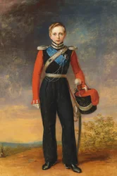 Portret księcia koronnego Aleksandra Nikołajewicza 1818-1881.