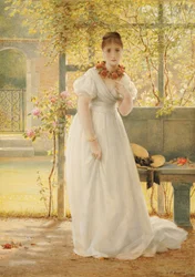 W otoczonym murem ogrodzie, 1869