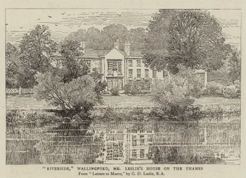 Riverside, Wallingford, dom pana Lesliego nad Tamizą