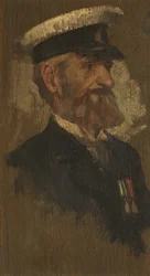 Portret E. Gillarda, R. Bgde., c. 1920 (olej na desce)