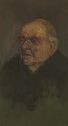 Portret J. Cadwalladera, R.N., c. 1920 (olej na desce)