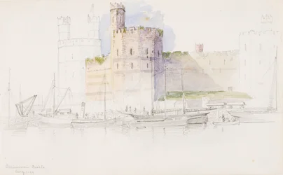 Zamek Caernarvon, 1899.